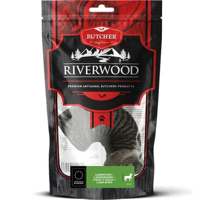 Tyggeben til hunde | Fåre Horn til Hunde | 1stk | Riverwood Tyggeben
