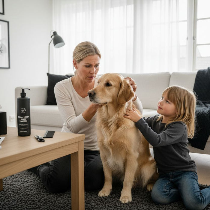 hund allergi symptomer, dansk hjem, hundeejer