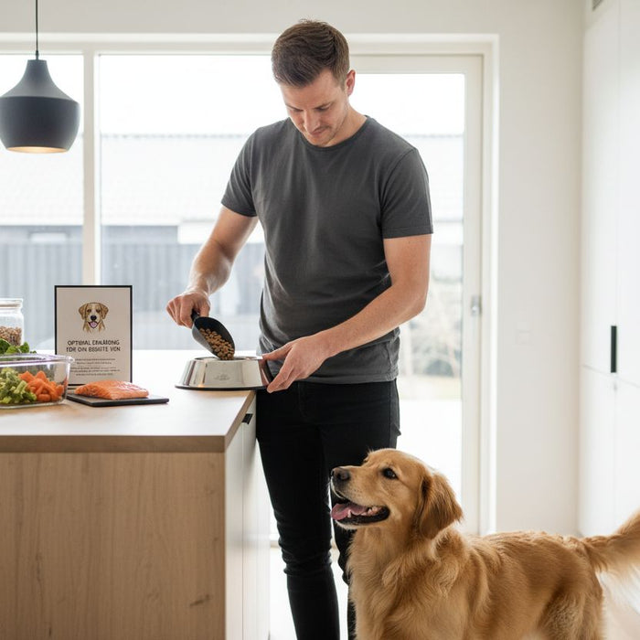 hund kvalitetsfoder professionelt miljø