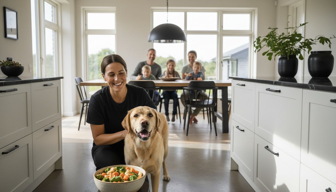 naturlig hundemad køkken