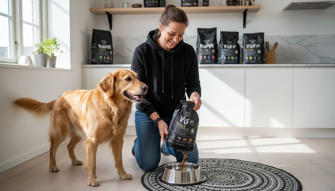 hund fodres hjemmemiljø