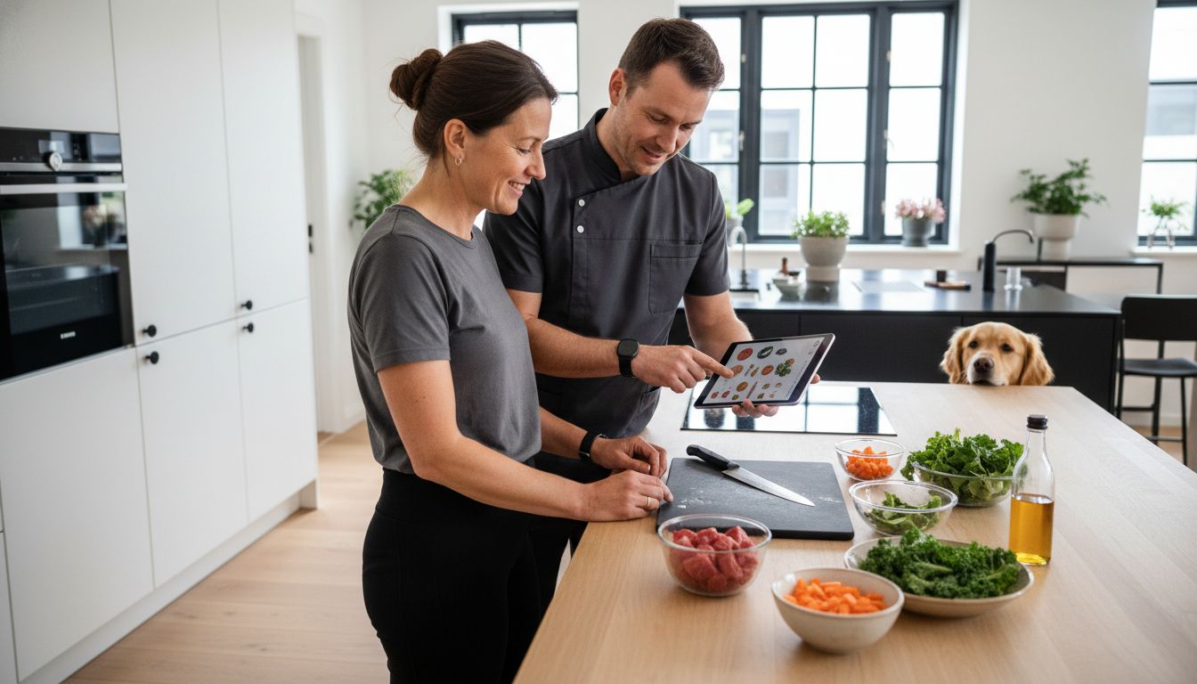hundemad køkken tilberedning
