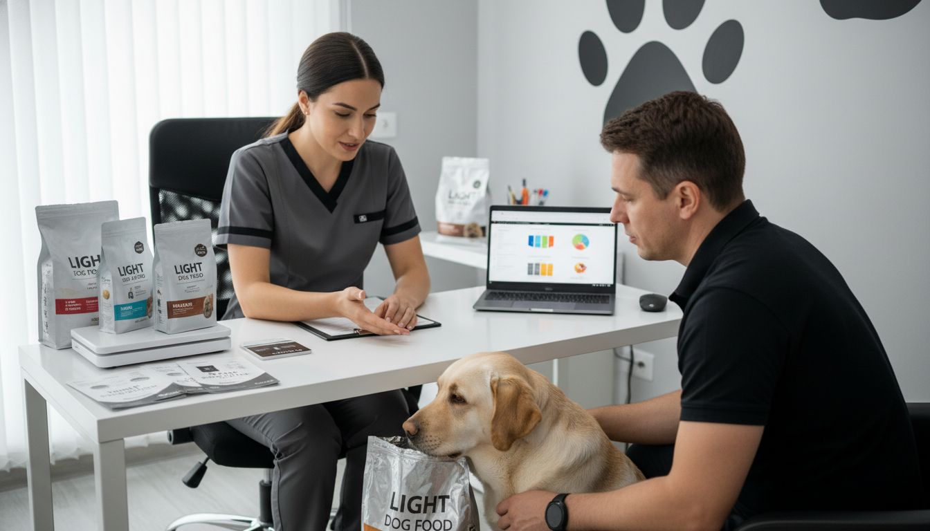 light dog food consultation