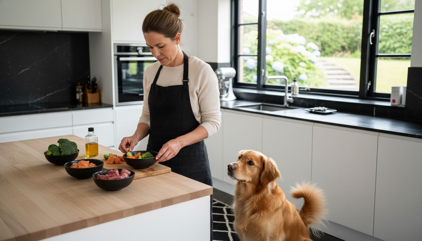 professionel forbereder naturligt hundefoder