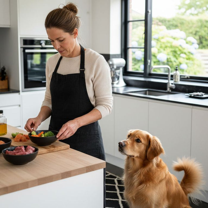 professionel forbereder naturligt hundefoder