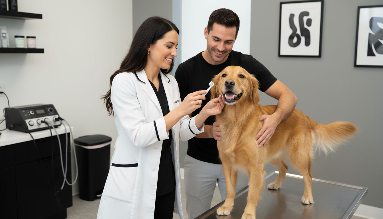 hund tandpleje klinik