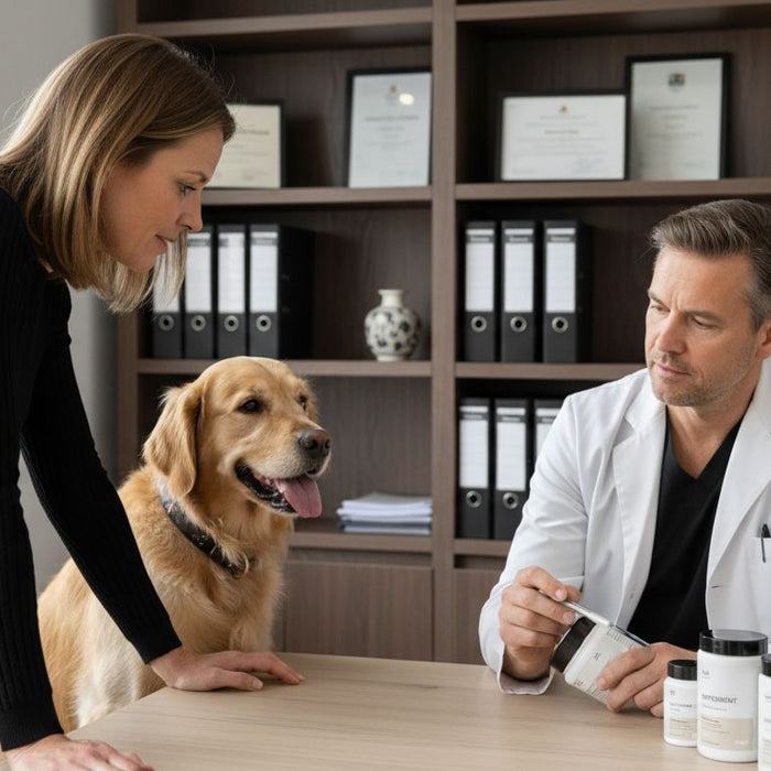 hund dyrlæge konsultation