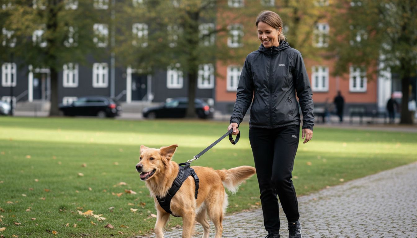 ergonomisk hundesele udendørs