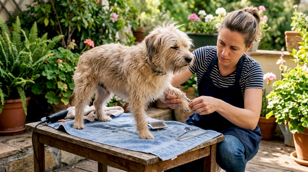 Få din hund forkælet med en professionel pelspleje indendørs