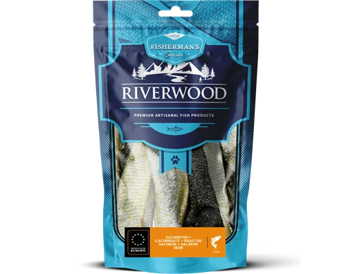 Tørret Fisk - Naturlige Delikatesser Til Din Hund fra Riverwood. Lækker smagsrig tørret fisk der gør din hund glad.