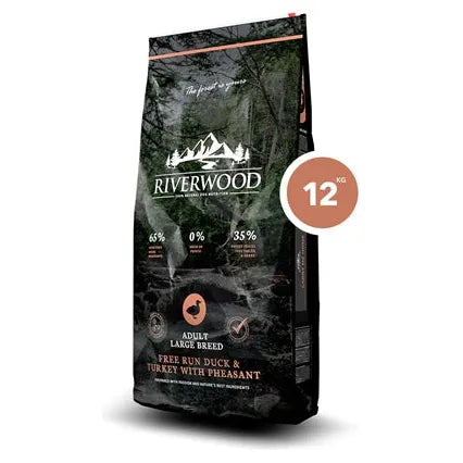 Skønt Glutenfri Hundefoder fra Riverwood til store hunde findes i mange varianter