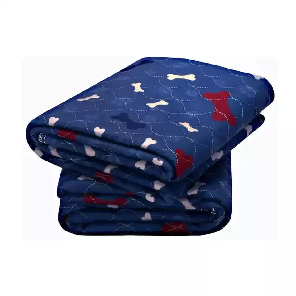 Lækkert Tisseunderlag Hund med kødben print perfekt til hvalpe og senior hunde