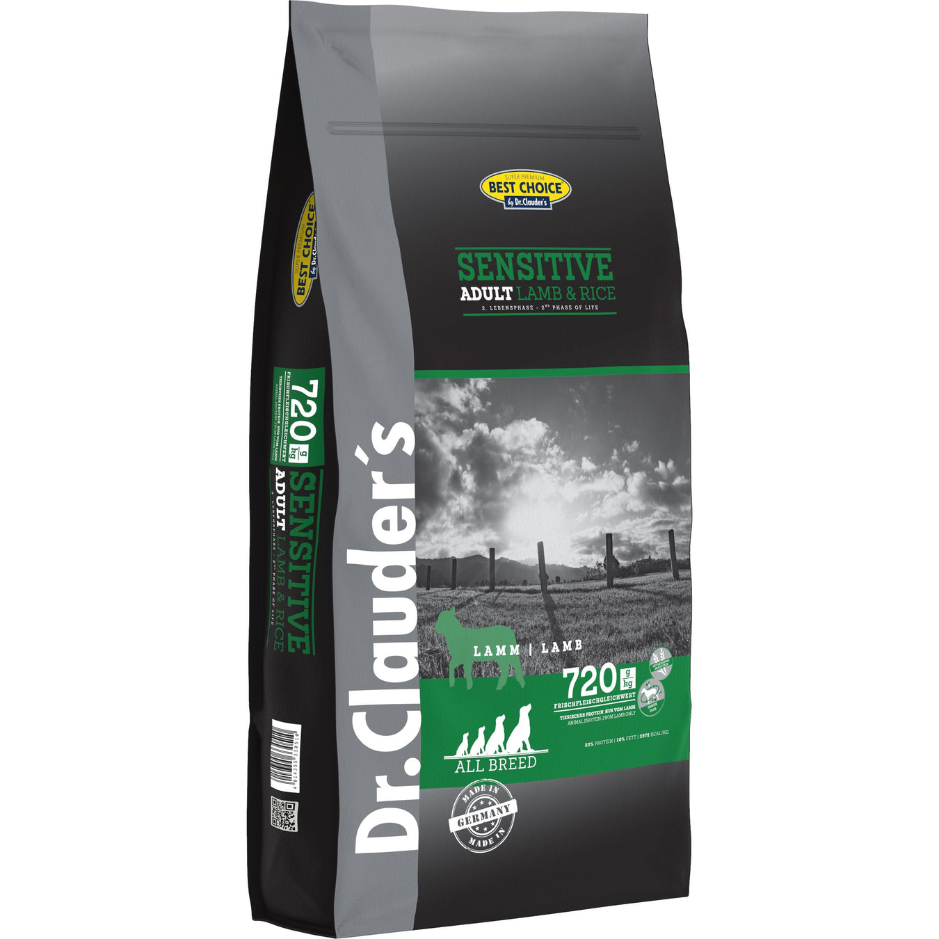 Dr. Clauder's & Riverwood Hundefoder tilbyder høj kvalitet baseret på muskelkød og næringsrig indmad.