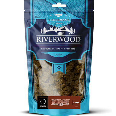 Riverwood Mini Cubes Torsk 125 gram Hundegodbid