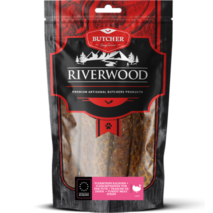 Riverwood Kalkun strimler 150 gram