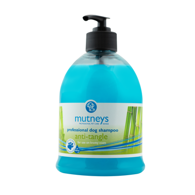 Mutneys Anti-Tangle Hundeshampoo Reducerer sammenfiltringer og pelsknuder