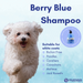 Mutneys Berry Blue Hundeshampoo velegnet til hvide og plettede hunde