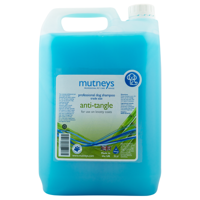 Mutneys Detangler Hundeshampoo | Reducerer sammenfiltringer og pelsknuder