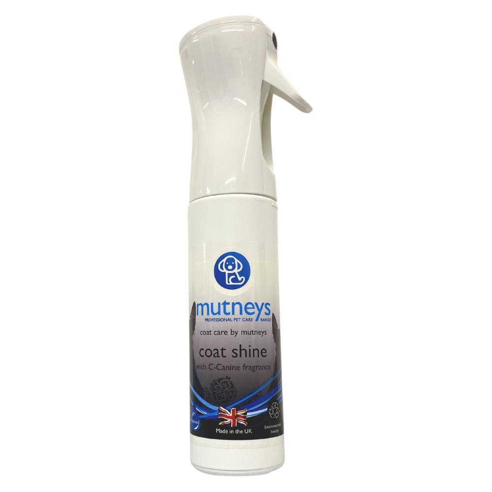 Mutneys Coat Shine Spray Hundespray til en glansfuld og silkeagtig pels