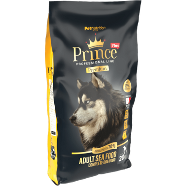 20kg | Hundemad m. Frisk Fisk | 70% kød | Adult Seafood fra Prince Plus