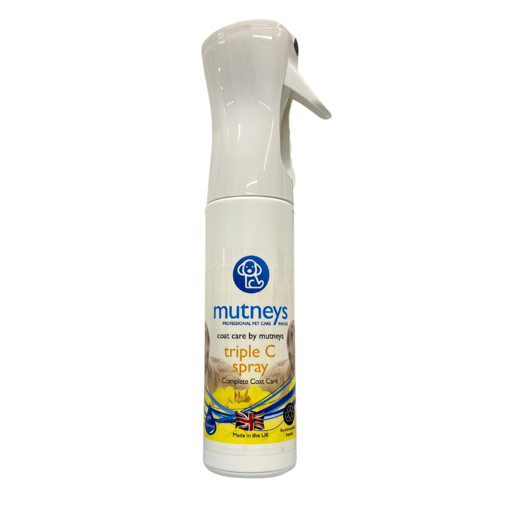 Mutneys Triple C Spray  Plejende spray til en blødere pels