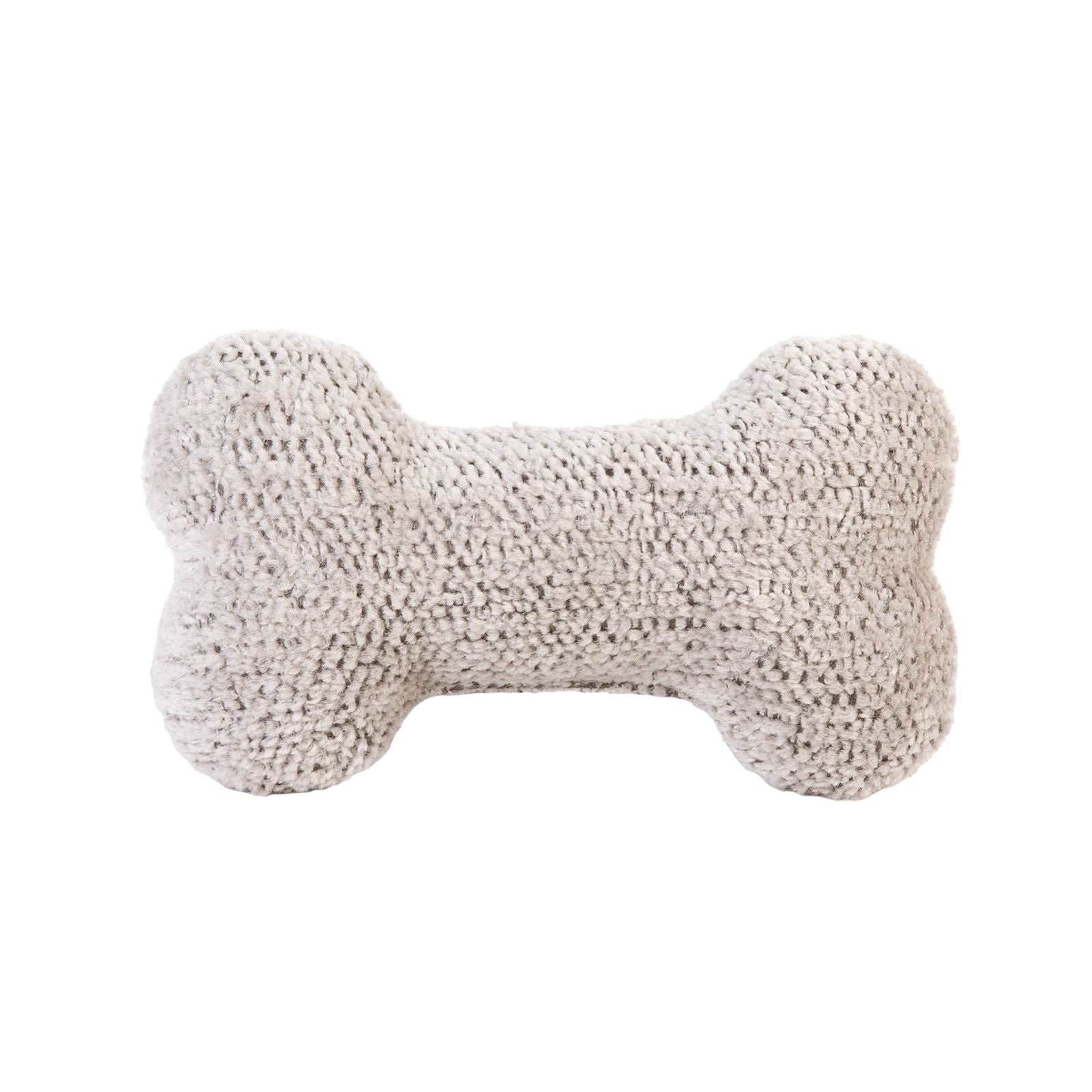 IDYL Kødben legetøj til hunde i Beige Plys