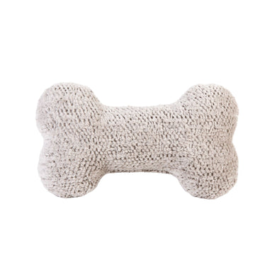 IDYL Kødben legetøj til hunde i Beige Plys