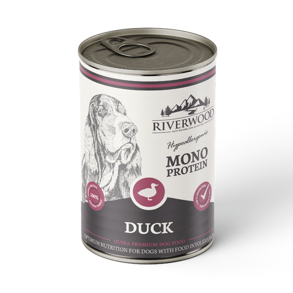Riverwood vådfoder | Mono Protein And 400g