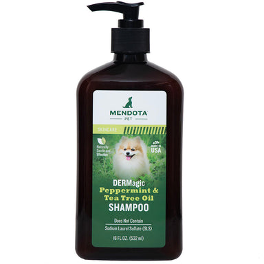 DerMagic Hundeshampoo Pebermynte og Tea Tree  532ml
