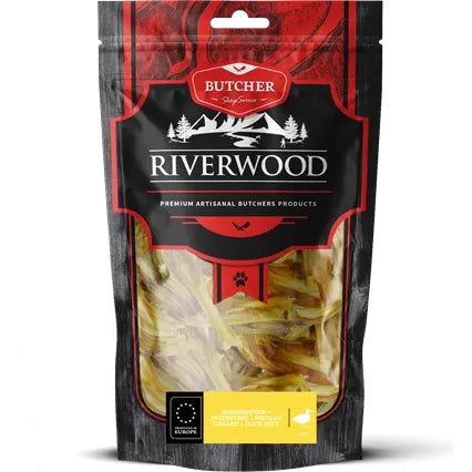 Tyggeben til hunde | Andeben | 200g | Riverwood Tyggeben