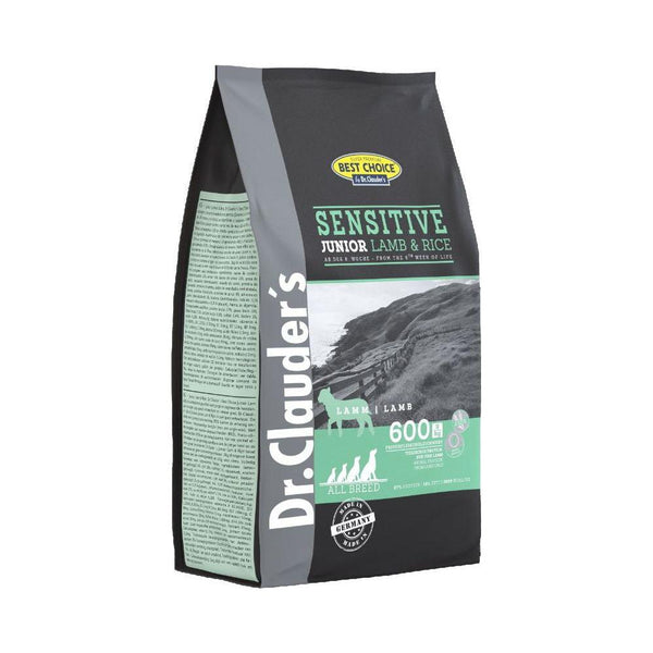 350g Hvalpefoder med Lam og Ris | Glutenfri Hundefoder | Dr.Clauder's Tørfoder