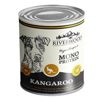 Riverwood vådfoder | Mono Protein Kænguru 400g