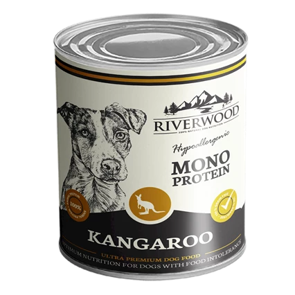 Riverwood vådfoder | Mono Protein Kænguru 400g