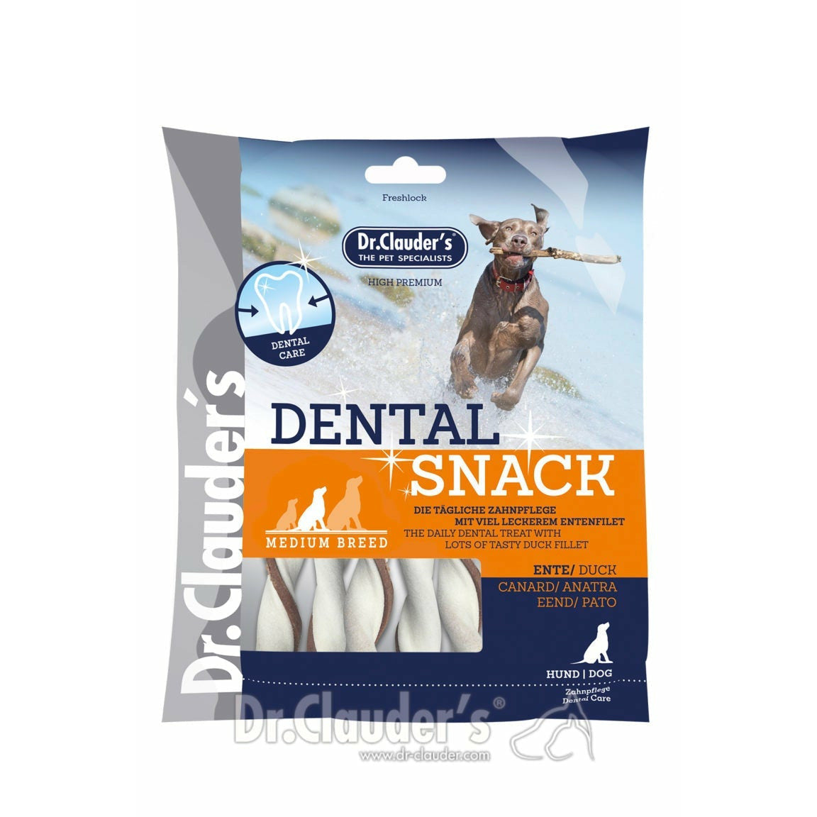 Dr.Clauder's Dental Snacks And Medium Snacks Dr.Clauder's 170 g 