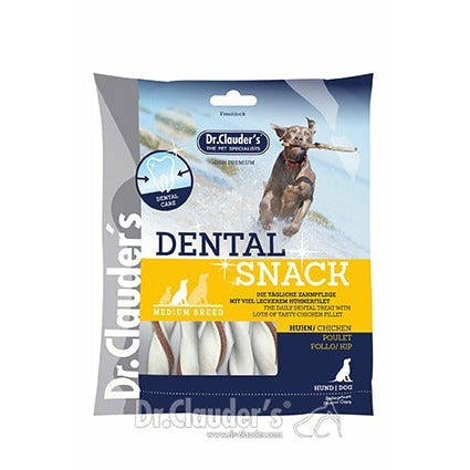 Dr.Clauder's Dental Snacks Kylling Medium Snacks Dr.Clauder's 170 g 