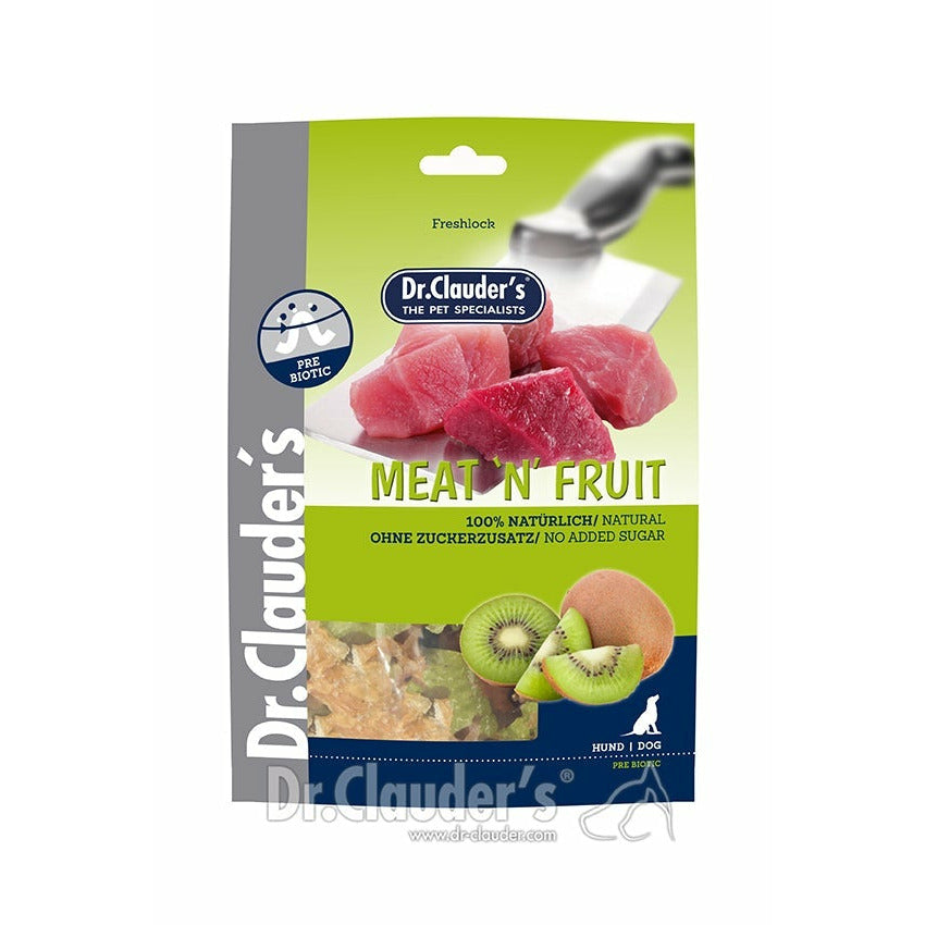 Dr.Clauder's Meat´N Fruit Kylling & Kiwi Snacks Dr.Clauder's 80 g 